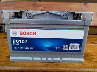Nova Autobatéria BOSCH P0107POWER 12V 65Ah 540A(EN) -