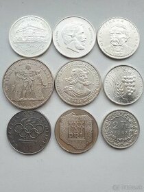 Zahranične strieborne mince