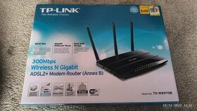 Predám Modem Router ADSL 2+ TP-LINK 300 Mbps - 1
