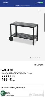 Zn. Jutlandia Vallebo z jysk odkladaci stolik