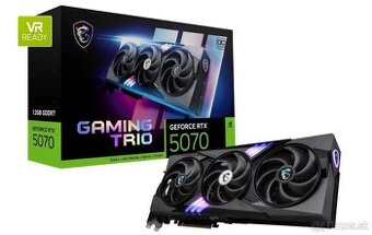 Predám MSI GeForce RTX 5070 12G GAMING TRIO OC