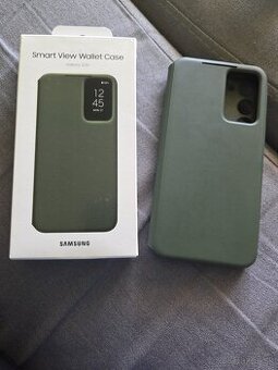 Obal knizkovy originál na Samsung S23 + zelený cena 9€ iba o