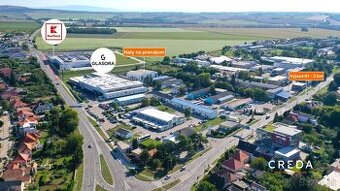 CREDA | prenájom výrobné haly s administratívou, Nitra, Levi