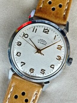 Československé mechanické vintage retro hodinky PRIM Pavúk