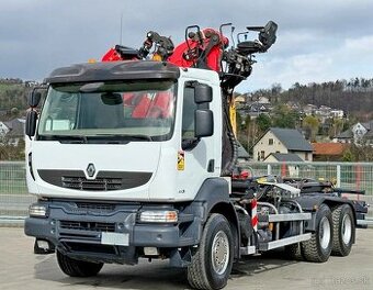 Renault KERAX 460 DXI - 6x4 – Hákový nosič kontejnerů