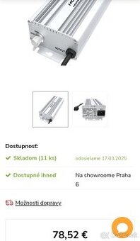 elektronické predradniky rôzne , nové v krabici