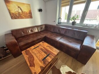 Kozena rohova sedacka rozkladacia