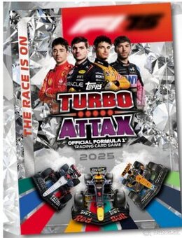 Turbo ATTAX F1 2025 chybajuce karticky