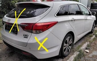 HYUNDAI i40 CW 1.7 CRDi 2015 predám DVERE, TRYSKY 0445110411