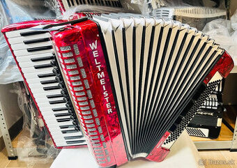 Predám NOVÝ akordeón WELTMEISTERS SAPHIR 120 BASOVÝ  - 11/5