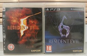 Resident Evil 5,6 (Ps3)