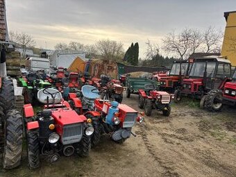 Malotraktory MT8 a TZ4K 14, TK14 a díly na ně..