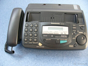 Predám Panasonic KX-FT67, fax, telefón, záznamník, kopirka.