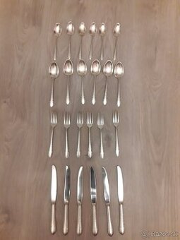 Príbor, brúsené misky.. Retro