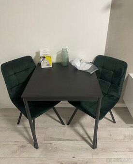 Stôl čierny sandsberg ikea