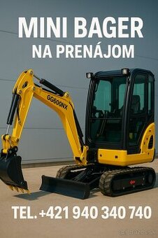 MINI BAGER NA PRENÁJOM