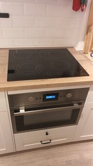 Vstavana kombi rura s mikrovlnkou+ variaca doska Ikea