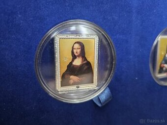 Set mincí Fiji 2012 Jewels Art - Mona Lisa Sisters_Striebro