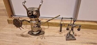 Kovové figurky, sošky ako ozdoba zvárane