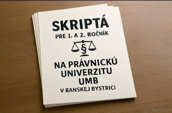 UMB Pravnicka fakulta - podklady k studiu 2025/2026