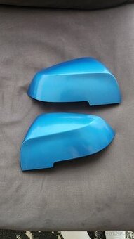 Bmw kryty zrkadiel electric blue