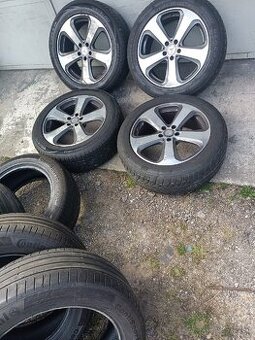 8ks pneu ☀️❄️ + 5x112 R19 orig. Mercedes alu disky