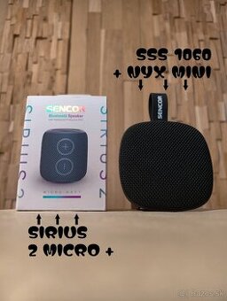 Sencor Sirius 2 Micro + Sencor SSS 1060 Nyx Mini