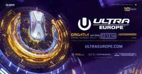 Predám 3-dňový lístok na Ultra Europe v Splite