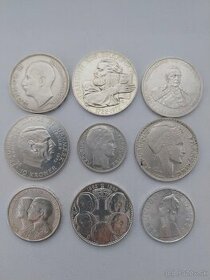 Zahranične strieborne mince