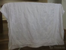 Vyšívaná biela obliečka 140x200 cm