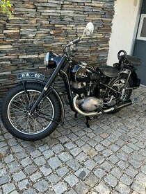 Prodam motocykl IŽ - 49 / 350ccm/ 1956 s doklady