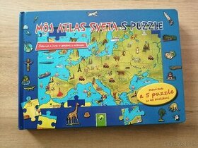 Atlas sveta s puzzle
