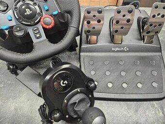 Logitech G29 + Radiaca páka