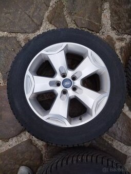 Hliníkové disky/elektróny Ford Kuga + celoročné pneumatiky
