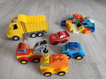 lego duplo auticka vratane McQeena z Cars