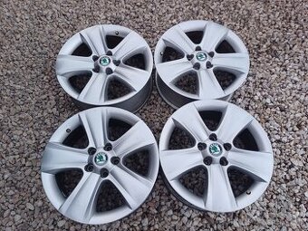 hlinikové disky org.Skoda Superb I,II,--7Jx17-ET-45---5x112 - 1