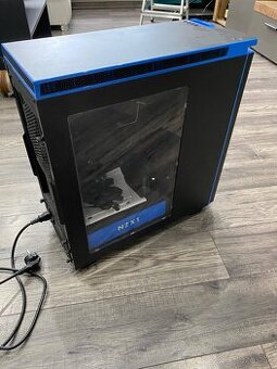 Predám NZXT H440 Blue+Corsair RM750X (modularny,Gold)