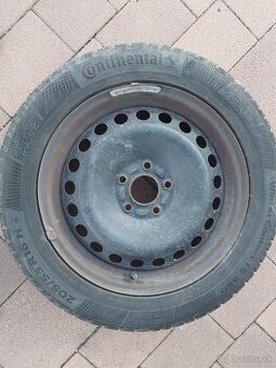 Disky 5x108 16" (FORD) + Zimné pneu 205/55 R16