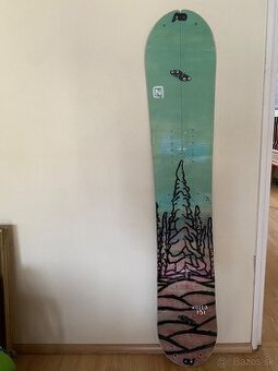 Dámsky splitboard Nitro a pásy 151