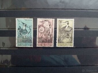 Poštové známky č.887 - ČSSR - vtáci