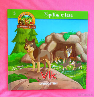 Bývam v lese.Vlk.