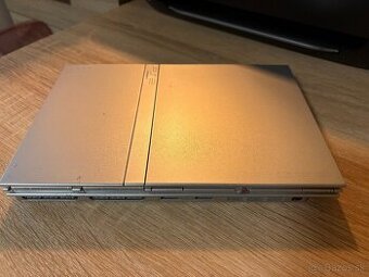 Playstation 2 slim grey sivá