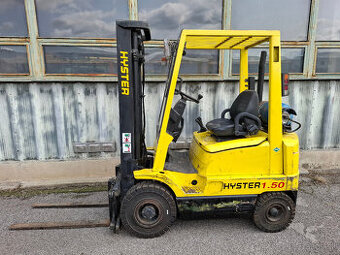 Hyster H1.50 XM, pohon LPG ,bočný posuv, nosnosť 1,5 t