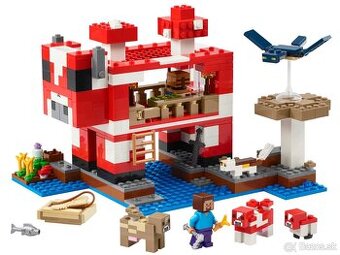 LEGO Minecraft Dom kravotrávok