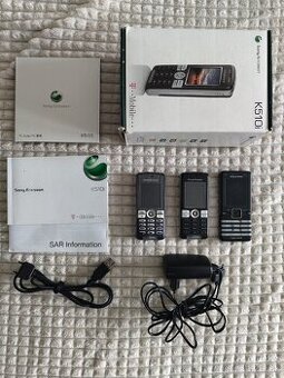 3x Sony Ericsson mobil