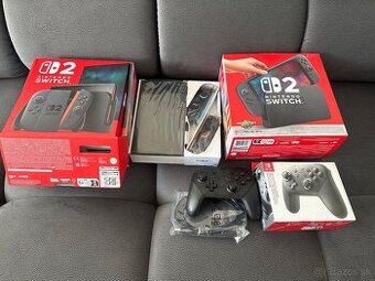 Nintendo Switch 2 + Mario Kart World + Nintendo Switch Pro