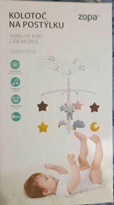 Hrací kolotoč na postieľku