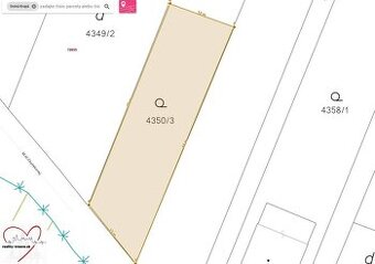 Na predaj ideálny stavebný pozemok, 495 m2, Dolná Krupá