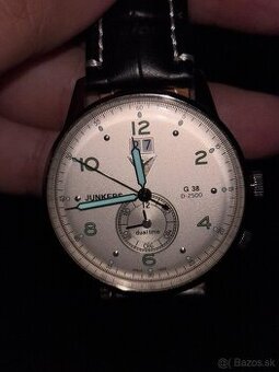 hodinky Junkers 6940-4 G38 Dual-Time