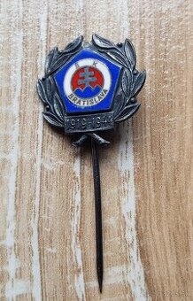 Odznak, odznaky- Slovenský štát. Staré športové odznaky.